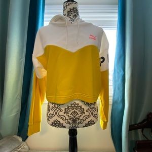 Puma cropped hoodie